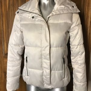 Old Navy White Nylon Jacket